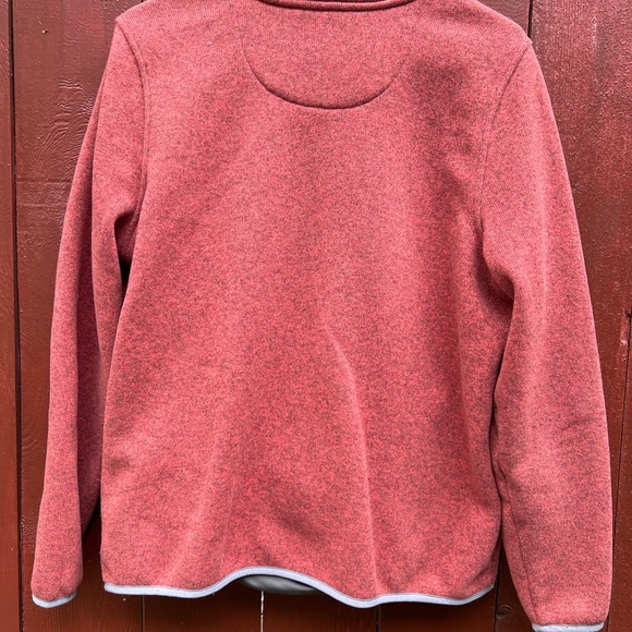 LL Bean knit 1/4 snap pullover - Picture 2 of 4